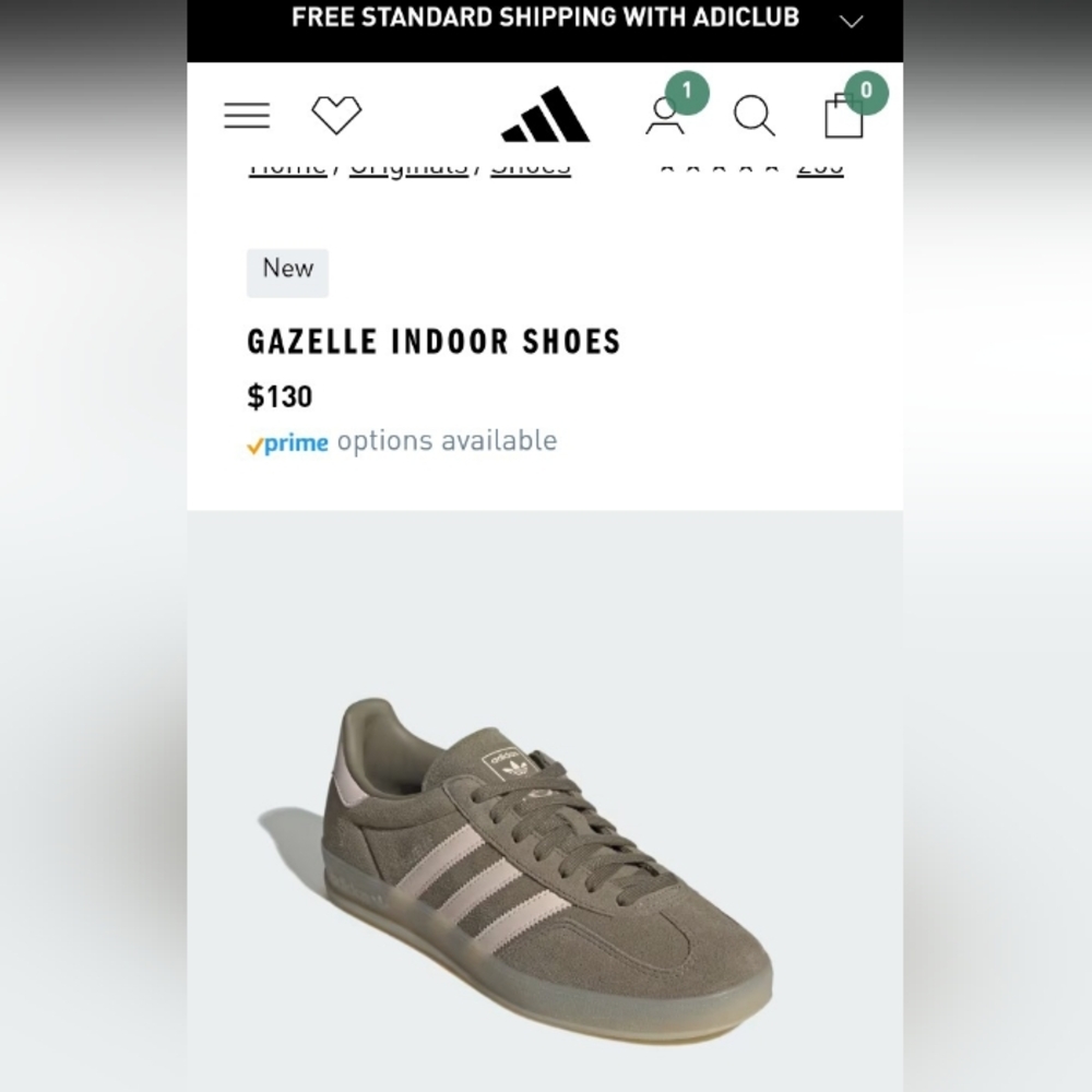 SOLD DO NOT BUY Adidas Gazelle Men's Unisex Green Indoor Sneakers - Picture 11 of 11